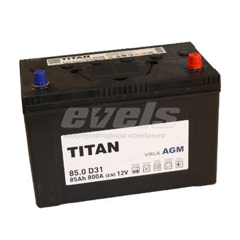 TITAN AGM 6ст-85.0 VRLA D31 евро